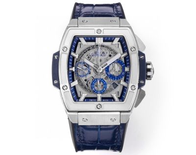 Hublot SPIRIT OF BIG BANG Silver Resin with diamond diameter 45mm Watch